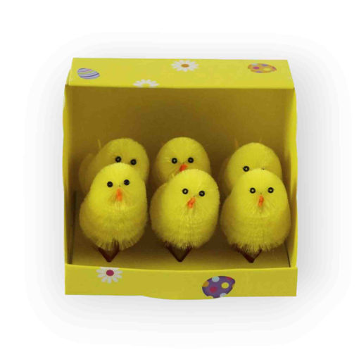 Picture of EASTER YELLOW CHICKS - 6 PACK